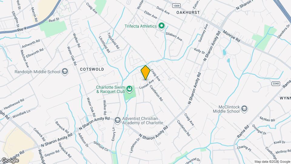 4124 Castleton Rd Map and Location Details