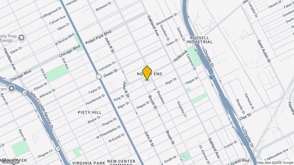 419 King St Map and Location Details