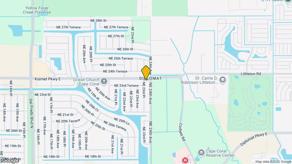 2317 NE 23rd Pl Mapa y Detalles de la Ubicación