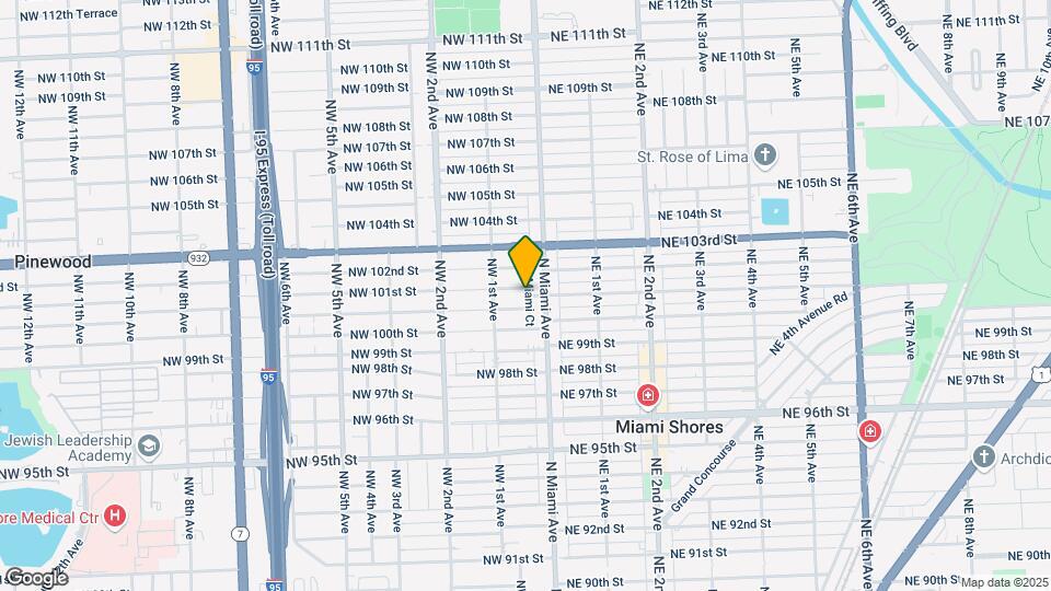 20 NW 101st St Map and Location Details