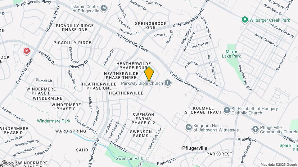 1506 Amarylis Dr Map and Location Details