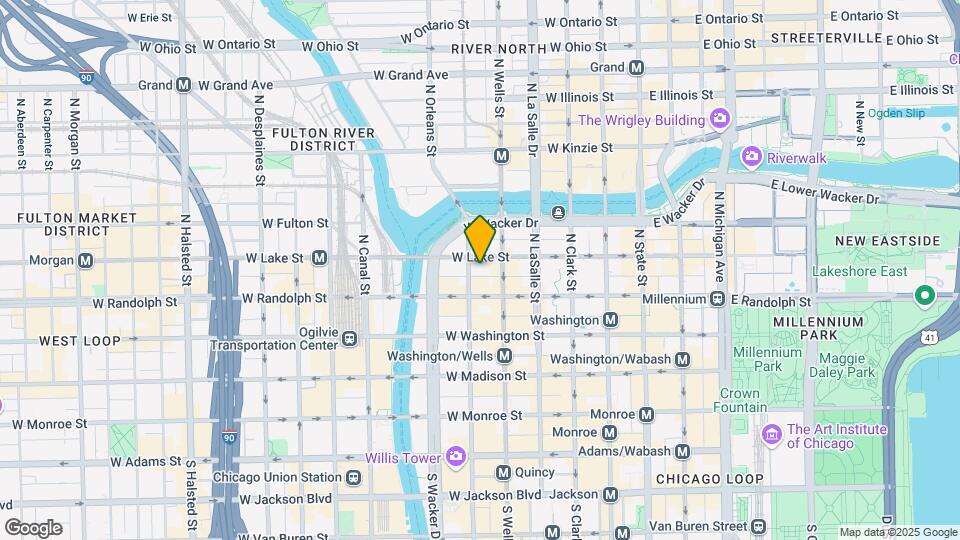 223 W Lake St Map and Location Details