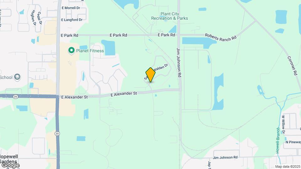 1001 Walden Pond Dr Map and Location Details