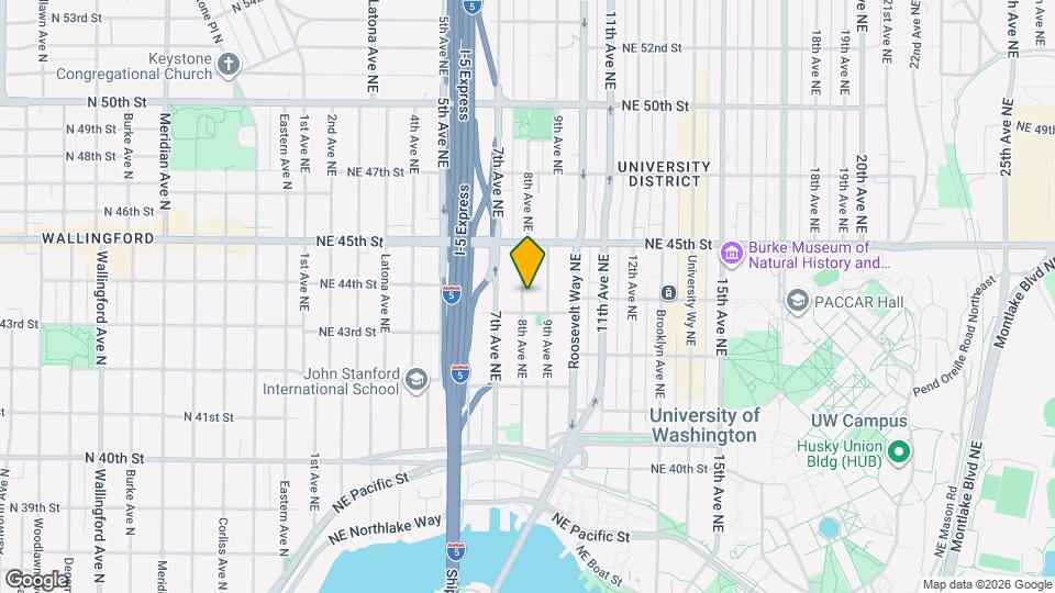 4312 8th Ave NE Map and Location Details