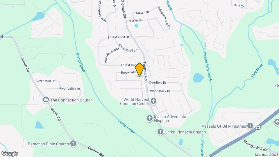 399 Thomas Downs Way Map and Location Details