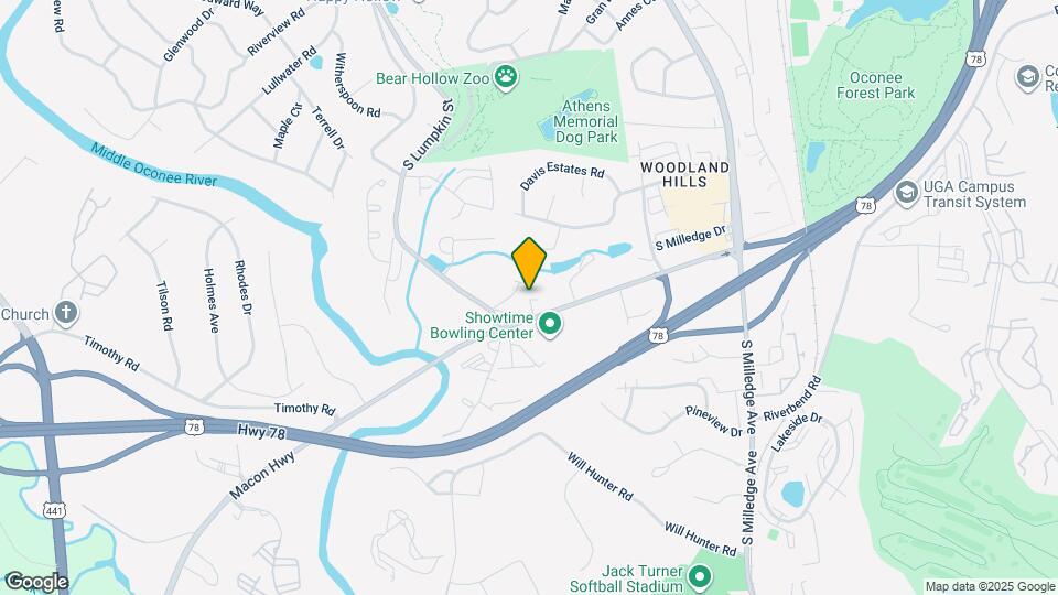 550 Macon Hwy Map and Location Details