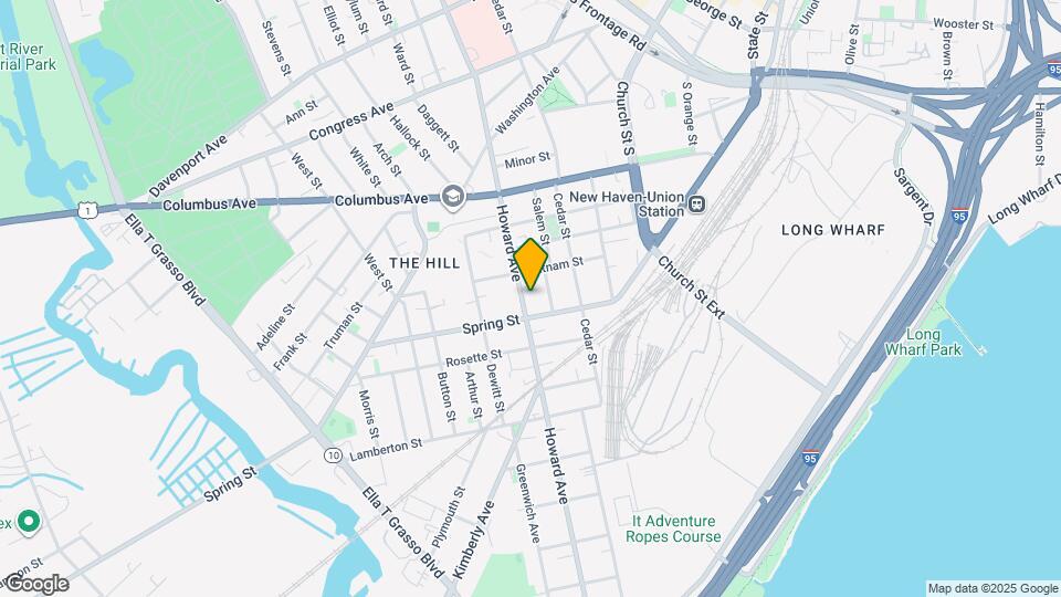 507 Howard Ave Map and Location Details