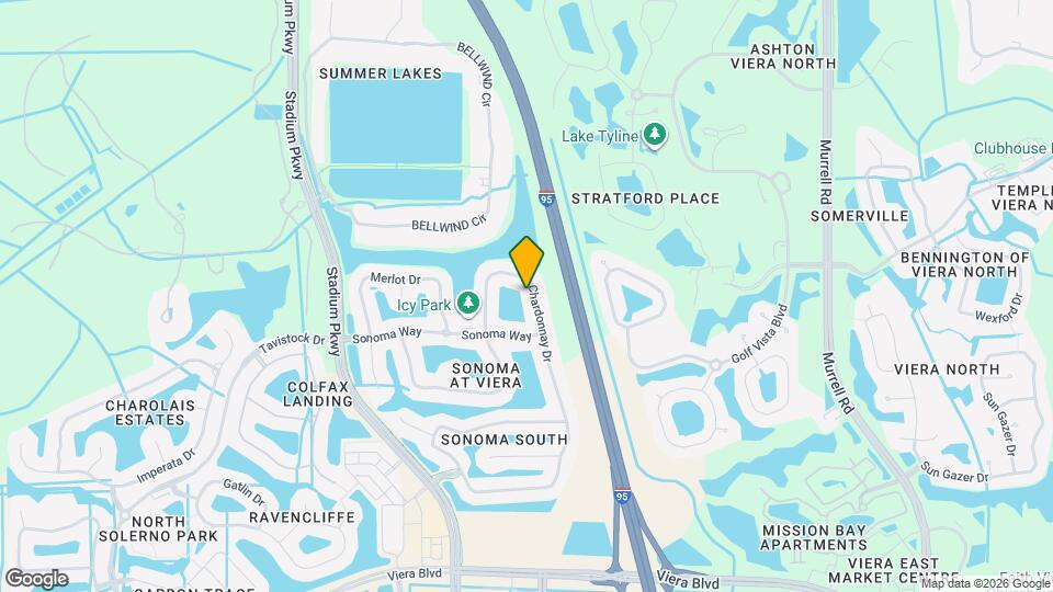 4581 Chardonnay Dr Map and Location Details