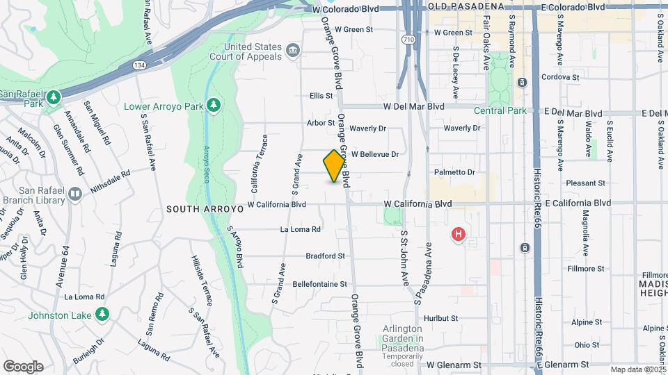 535 S Orange Grove Blvd, Unit 12 Map and Location Details