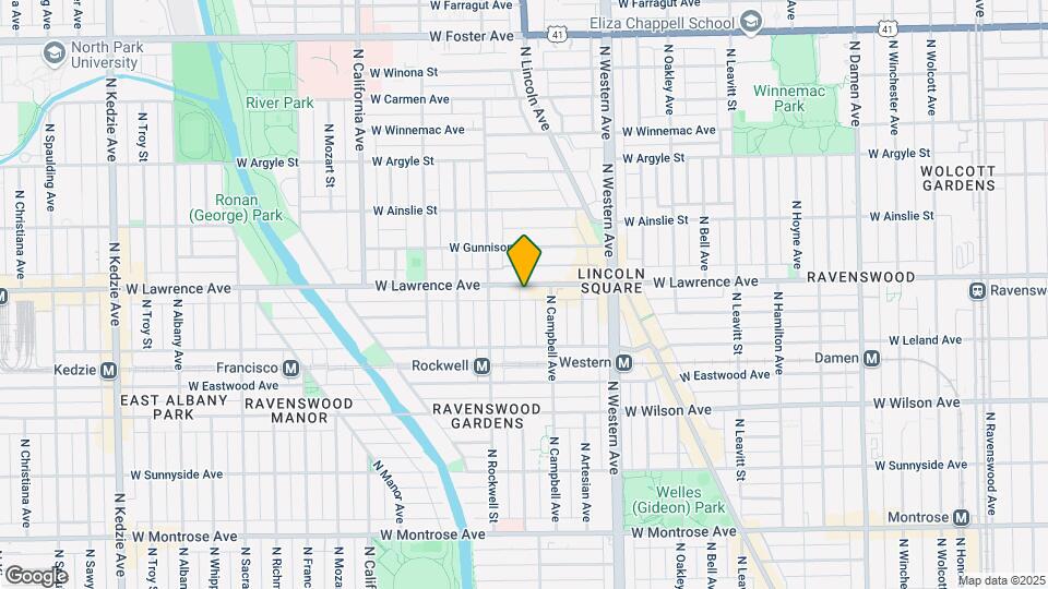 Lincoln Square Commons - 4759 N Maplewood Ave Map and Location Details