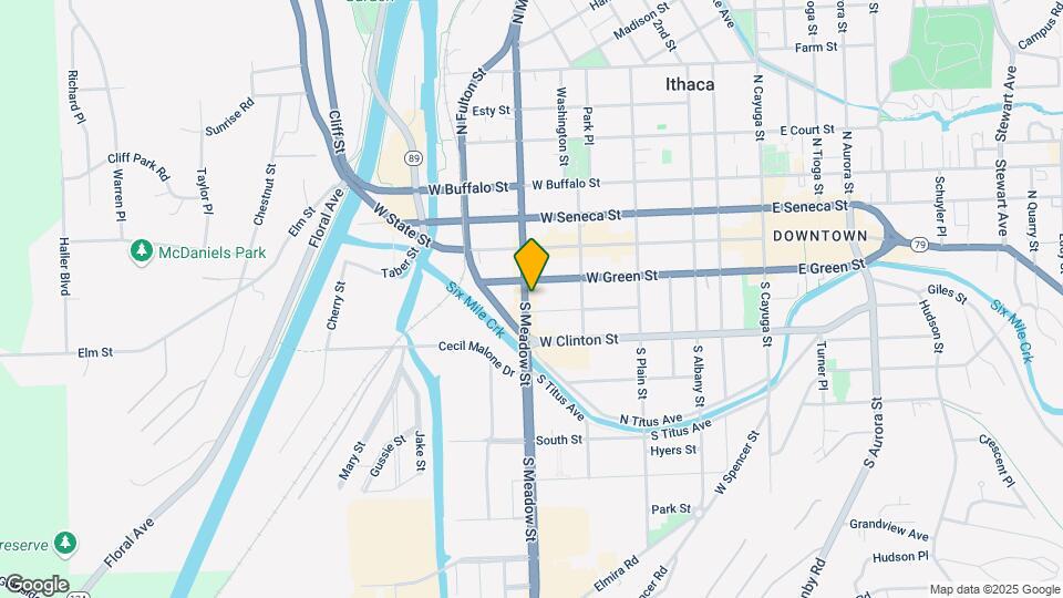 209 S Meadow St Map and Location Details