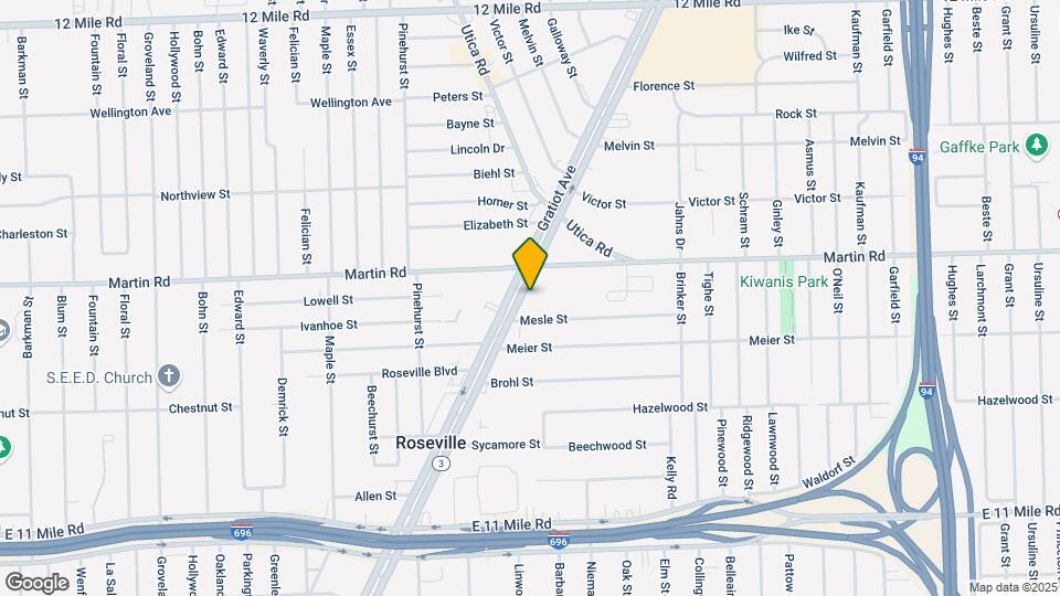 27850 Gratiot Ave Map and Location Details