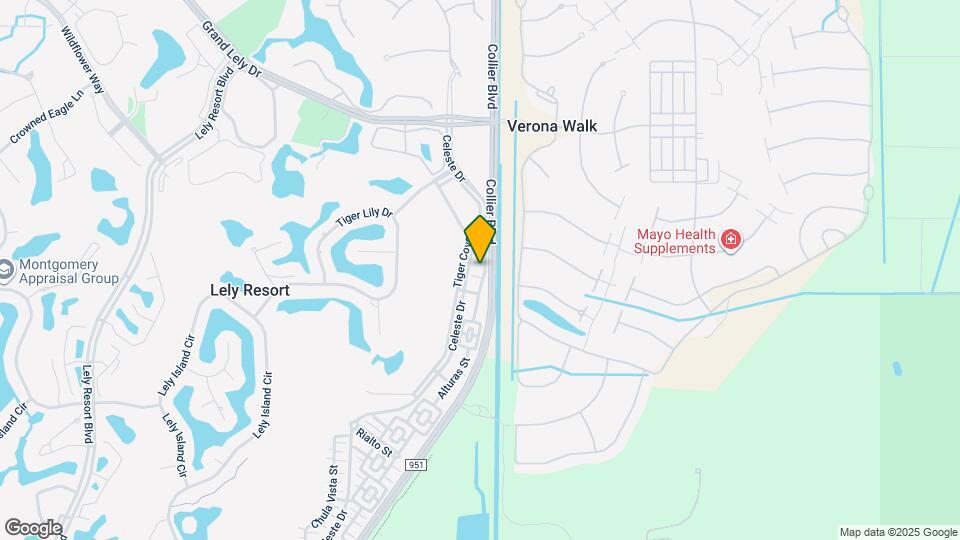 8945 Malibu St Mapa y Detalles de la Ubicación