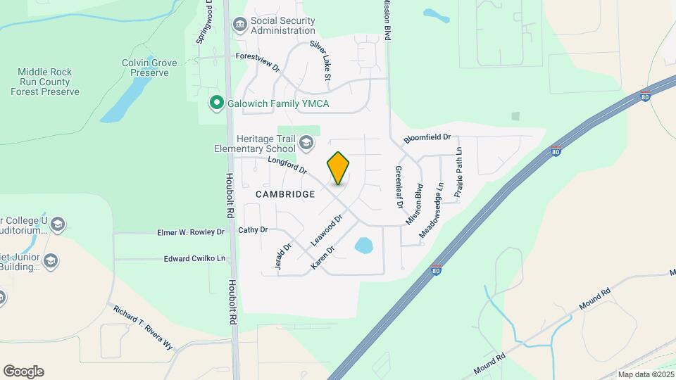 953 Surrey Ct Map and Location Details