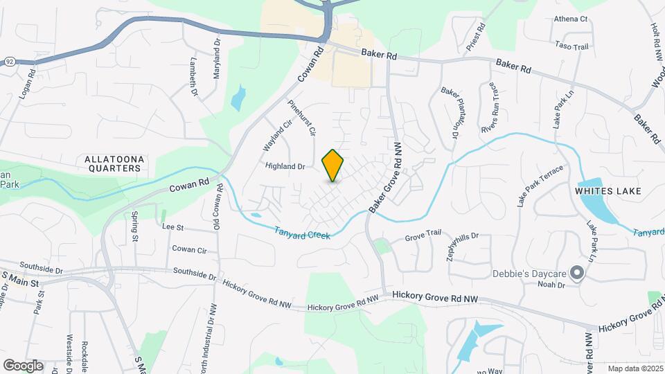 688 Windcroft Cir NW Map and Location Details