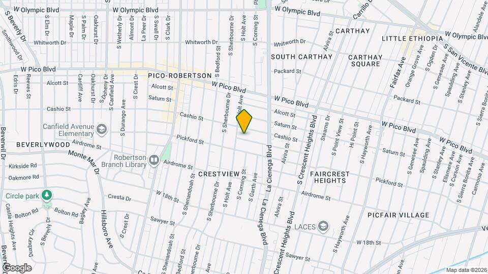 8575 Horner St Map and Location Details