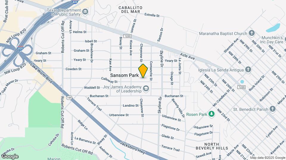 5312 Calloway St Map and Location Details