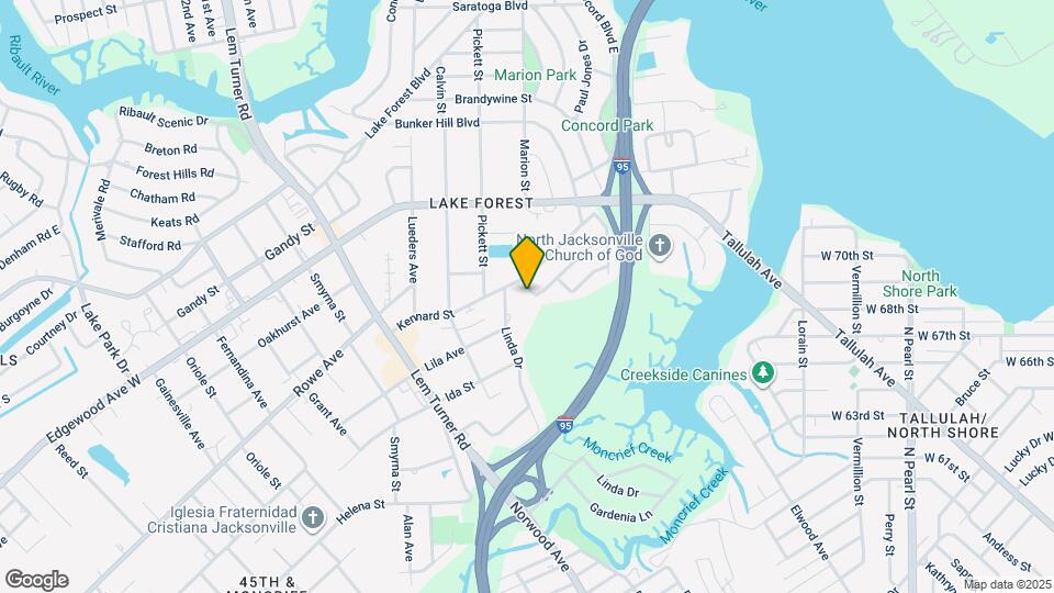 962 Cornwallis Dr Map and Location Details