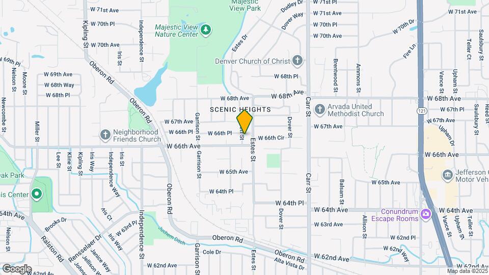6614 Everett St Map and Location Details