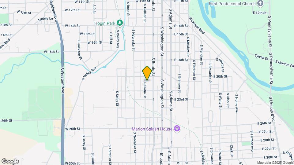2101 S Gallatin St Map and Location Details