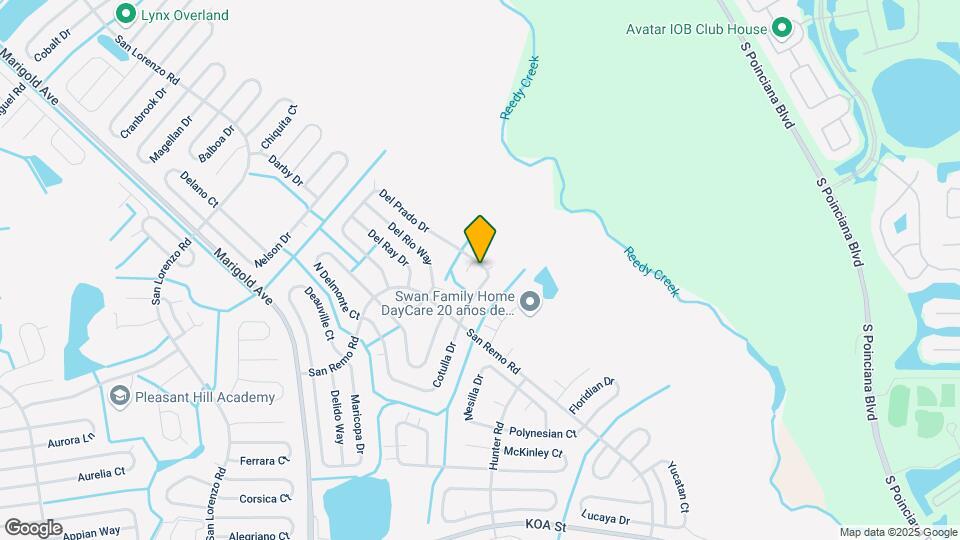 809 Del Prado Dr Map and Location Details