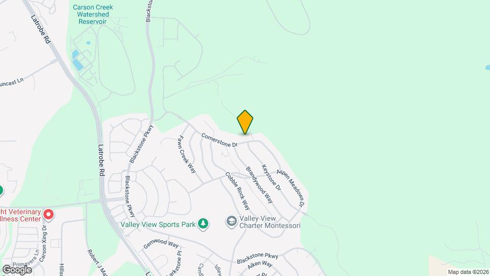 1235 Cornerstone Dr Map and Location Details