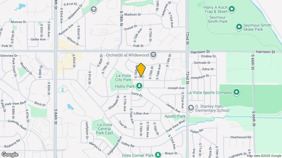 7516 Josephine St Map and Location Details