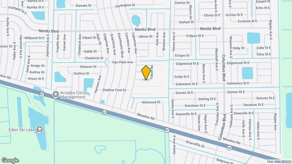 1028 Eubanks St Mapa y Detalles de la Ubicación