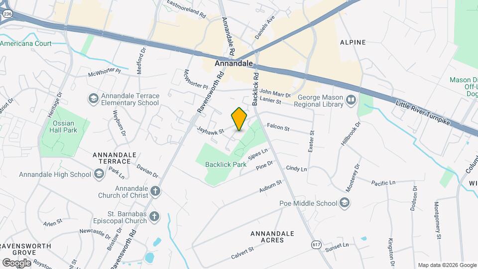 4529 King Edward Ct Map and Location Details