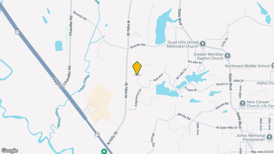 3009 Willow Dr Map and Location Details