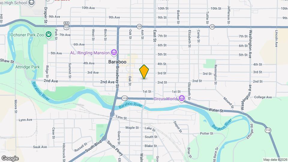 402 Ash St, Unit 402 Retail Map and Location Details