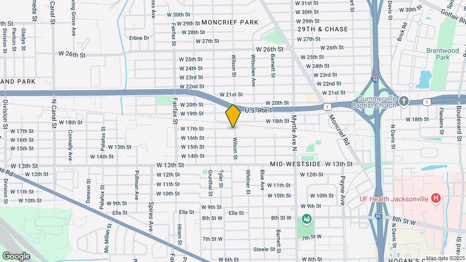 2620 Wilson St Map and Location Details