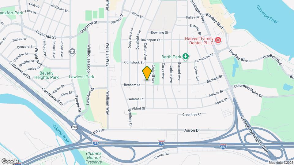 202 Cullum Ave Mapa y Detalles de la Ubicación