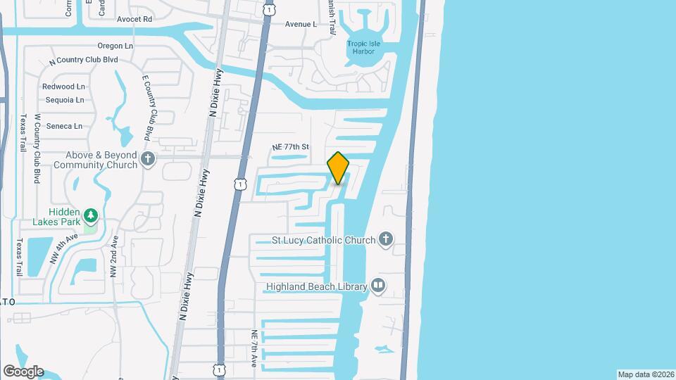 7474 NE Bay Cove Ct Map and Location Details