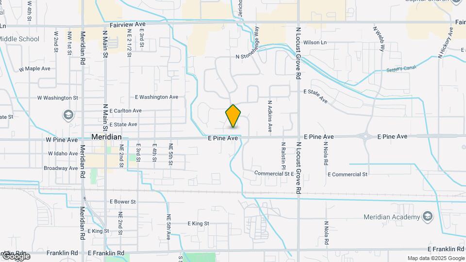 917 E Bissett St Map and Location Details