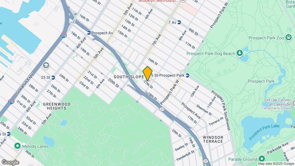 419 17th St Map and Location Details