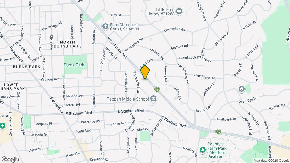 2144 Washtenaw Ave Mapa y Detalles de la Ubicación