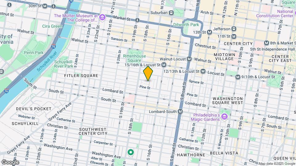 330 S 17th St Map and Location Details