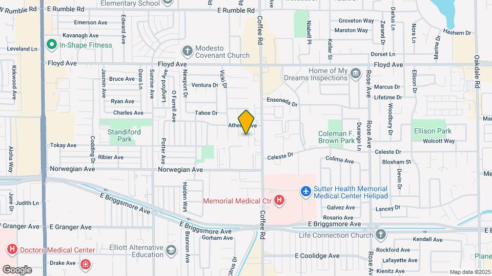 2009 Reseda Ln Map and Location Details