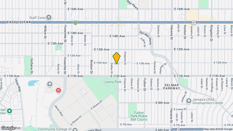 1175 Dayton St, Unit 1175 Mapa y Detalles de la Ubicación