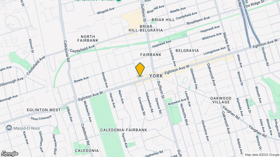 7-307 Fairbank Ave Map and Location Details