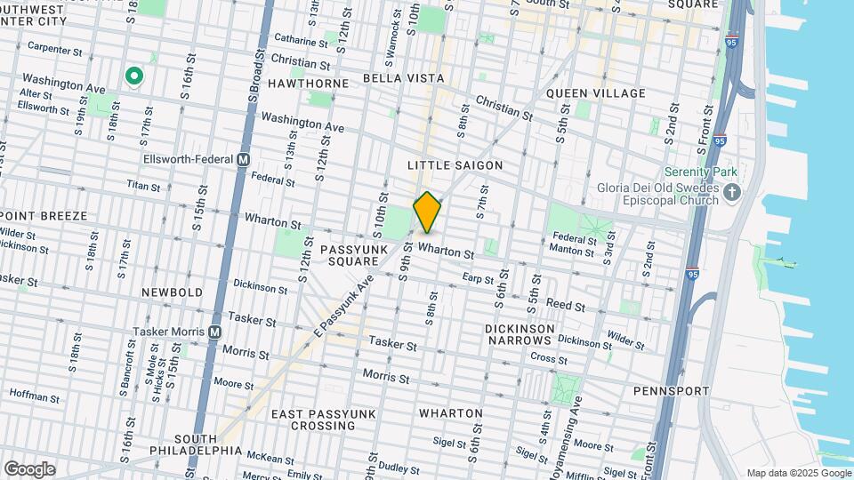 815 Wharton St, Unit Upper Map and Location Details