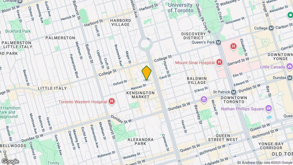 22 Nassau St Map and Location Details