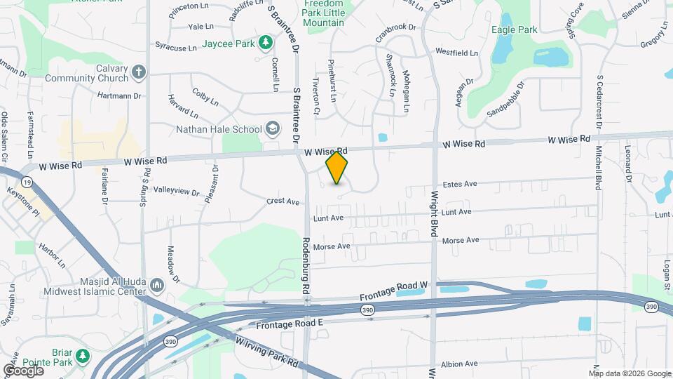 1333 Cranbrook Ct Map and Location Details