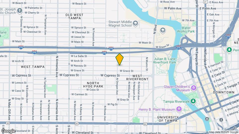 1326 W Nassau St Map and Location Details