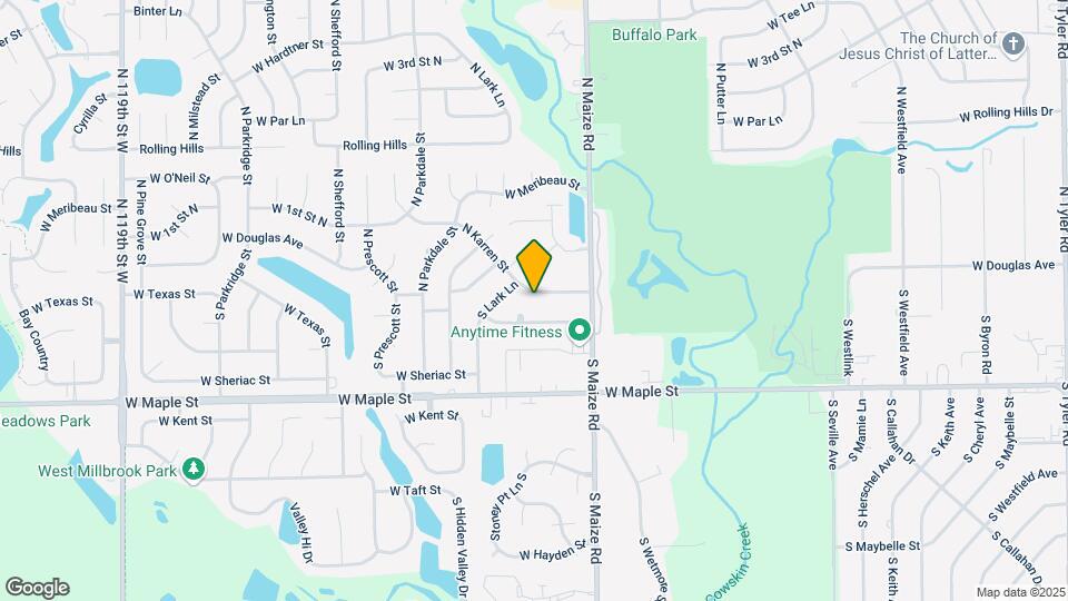10605 W Douglas Ave Map and Location Details