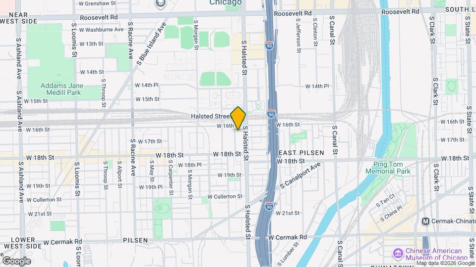 1615 S Newberry Ave Map and Location Details