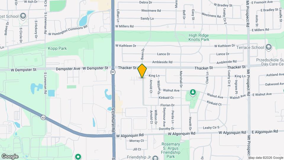 Elmdale Apartment Homes Map and Location Details