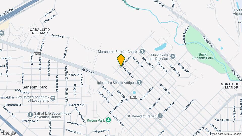 3423-3425 NW 28th St Map and Location Details