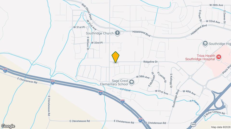 6772 W 36th Pl Map and Location Details